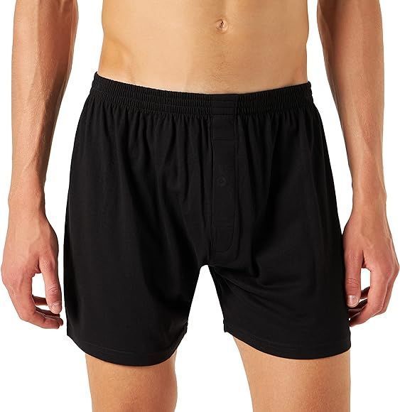 Труси чоловічі Mil-Tec Боксери вільного крою S Чорні BOXER SHORTS SCHWARZ (11201002-902-S) 11201002-902-S фото