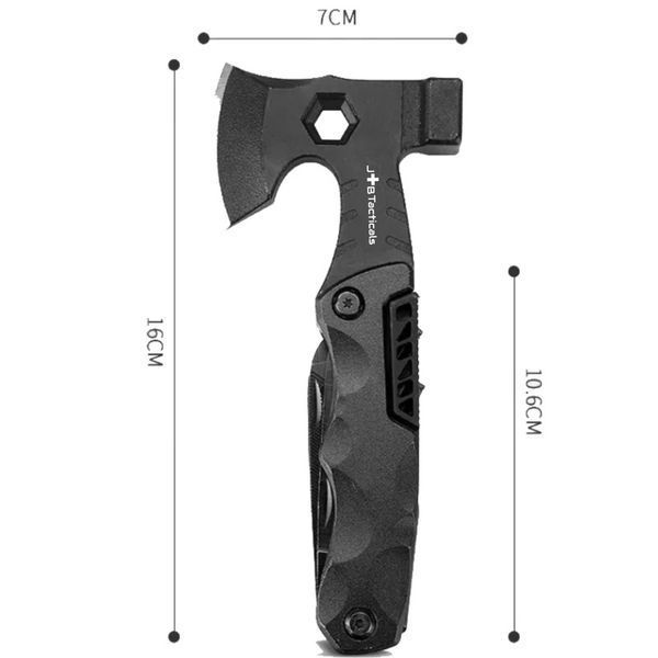 Мультитул тактичний JB Tactical 16в1 з сокирою Multitool (JB-MLT-0003) JB-MLT-0003 фото