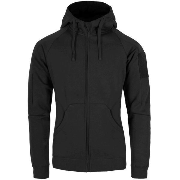 Кофта тактична Helikon-Tex худі на замку Tactical Hoodie Lite L Black (BL-ULF-CB-01-B05-L) BL-ULF-CB-01-B05-L фото