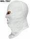 Балаклава тактична Mil-Tec One size Біла KOPFHAUBE BALACLAVA 3-LOCH CO WEISS (12109007) 12109007 фото 4