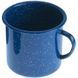 Кружка тактична Mil-Tec Емальована (ретро стиль) 350мл Синя WESTERN TRINKBEACHER EMAILLE 350ML BLAU (14609000-350) 14609000-350 фото 2