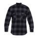 Сорочка Mil-Tec фланелева Flannel Shirt Longsleeve M Black/Gray (10939008-903-M) 10939008-903-M фото 1