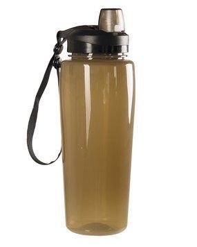 Пляшка для води Mil-Tec Bottle transparent Coyote 600мл (14519705-600) 14519705-600 фото