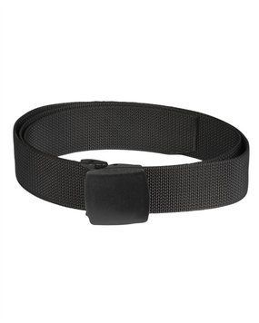 Ремінь тактичний Mil-Tec Із пластиковою пряжкою One size 130см Чорний HOSENG&Uuml;RTEL QUICK RELEASE 38MM SCHWARZ (13121102) 13121102 фото