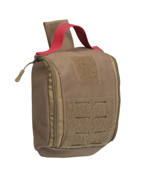 Підсумок-аптечка тактична Mil-Tec Зі швидким скидом Лазер Койот IFAK POUCH LASER CUT DARK COYOTE (13491019) 13491019 фото