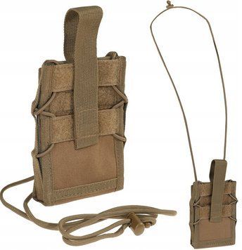 Підсумок тактичний для телефона Темний койот Mil-Tec HANDYTASCHE MOLLE DARK COYOTE (13492019) 13492019 фото
