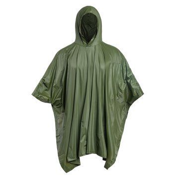 Пончо тактичне Mil-Tec One-Size Плащ-палатка VINYL OLIVE (10628501) 10628501 фото