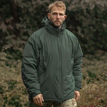 Куртка тактична Helikon-tex зимова L Level 7 Climashield Apex Alpha Green (KU-L70-NL-36-B05-L) KU-L70-NL-36-B05-L фото