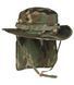 Панама тактична Mil-Tec З хвостом Захист шиї L Камуфляж BRIT.BOONIE R/S M.NECKFLAP WOODLAND (12326120-904-L) 12326120-904-L фото 2