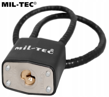 Замок Mil-Tec тросовий для зброї 38см (15925160) 15925160 фото