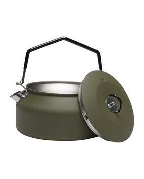 Чайник Mil-Tec нержавіюча сталь Stainless Steel Kettle 1л Olive (14680701) 14680701 фото