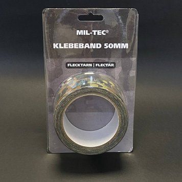 Стрічка тактична Mil-Tec Самоклеюча маскувальна Для зброї і спорядження 50мм х 10м Мультикам KLEBEBAND (15934021) 15934021 фото
