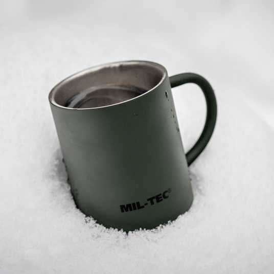 Купити Термокружка Mil-Tec 300ml. з подвійними стінками та