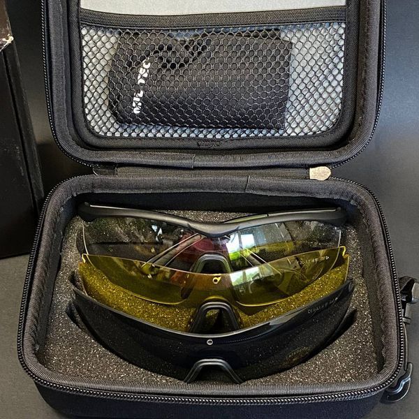 Окуляри тактичні Mil-Tec Захисні Із змінними лінзами UV400 SET ANSI EN 166 (15615600) 15615600 фото