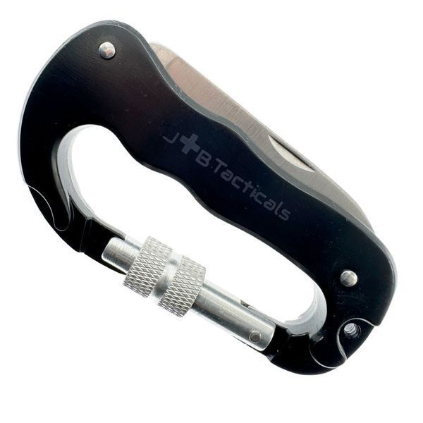 Мультитул тактичний JB Tactical карабін Multitool Black (JB-MLT-0006-BLK) JB-MLT-0006-BLK фото