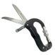 Мультитул тактичний JB Tactical карабін Multitool Black (JB-MLT-0006-BLK) JB-MLT-0006-BLK фото 5