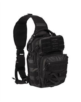 Рюкзак однолямковий Mil-Tec&reg; ONE STRAP ASSAULT PACK SM TACTICAL BLACK 9Л (14059188-9) 14059188-9 фото