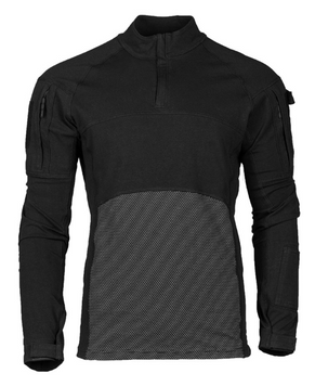 Сорочка тактична польова Mil-Tec Combat Shirt Assault Field L Black (10924002-904-L) 10924002-904-L фото