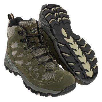 Черевики тактичні Mil-Tec Squad 5 '' Shoes 45 Olive (12824001-012-45) 12824001-012-45 фото