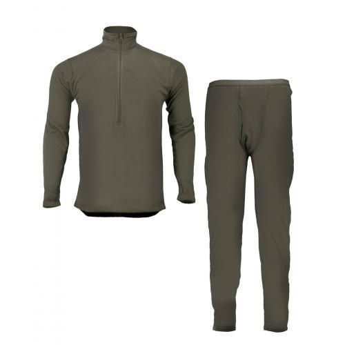 Термобілизна тактична Mil-Tec Флісова на замку Утеплена XL Олива UNTERW&Auml;SCHE THERMOFLEECE GEN.III OLIV (11222001-905-XL) 11222001-905-XL фото