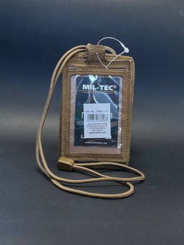 Підсумок Чохол для Документів (ID-картки) тактичний Mil-Tec Койот ID CARD CASE (15847119) 15847119 фото