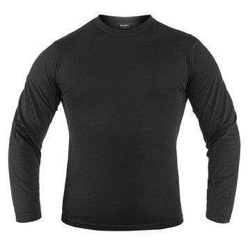 Лонгслів тактичний Mil-Tec Longsleeve T-Shirt XL Black (11065002-905-XL) 11065002-905 фото