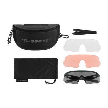 Окуляри балістичні Mil-Tec SWISS EYE&reg; Тактичні Safety goggles Blackhawk Olive (15619401) 15619401 фото
