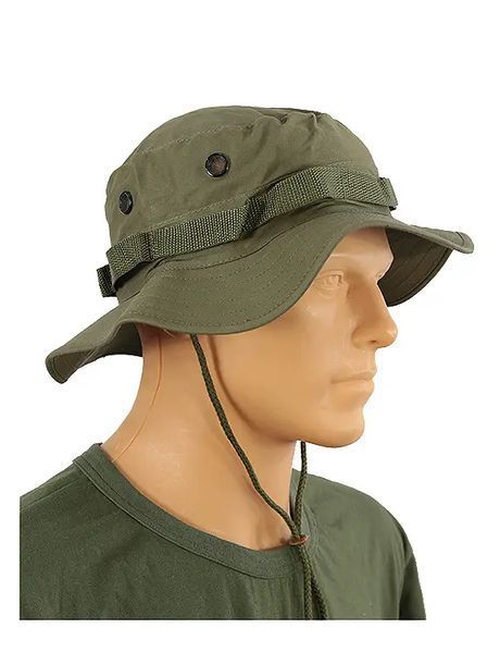 Панама армійська MIL-TEC США S DSCHUNGELHUT US TYP OLIV (12327001-902-S) 12327001-902-S фото