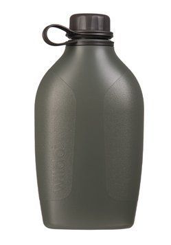 Фляга тактична Wildo 1Л Олива з карабіном EXPLORER BOTTLE OLIV 1L (14519401-1000) 14519401-1000 фото