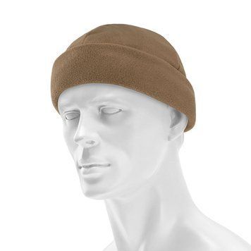 Шапка тактична флісова Helikon-Tex під шолом Cap Fleece One size Coyote (CZ-DOK-FL-11) CZ-DOK-FL-11 фото