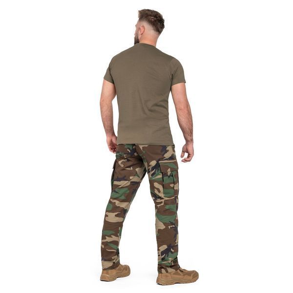 Футболка Mil-Tec армійська T-shirt US Style 2XL Grey/Olive (11011016-906-XXL) 11011016-906-XXL фото