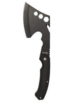 Сокира тактична Mil-Tec Для виживання Багатофункціональна Чорна BEIL M.TOOLS SCHWARZ M.KOPFTASCHE (15510100) 15510100 фото
