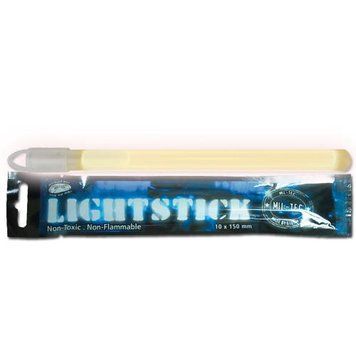Ліхтарик хімічний Mil-Tec Білий LEUCHTSTAB 1X15 CM WHITE (14934007) 14934007 фото