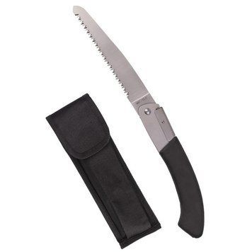 Пилка складна Mil-Tec Сталева Чорна KLAPPS&Auml;GE M.TASCHE (15504500) 15504500 фото