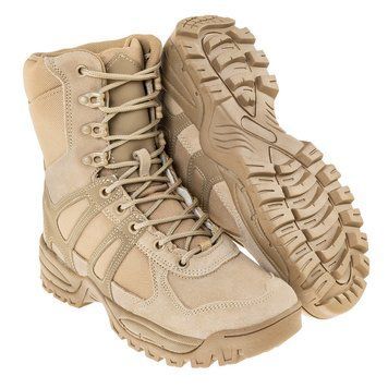 Черевики тактині Mil-Tec швидке шнурування Combat Boots Gen.II 43 Khaki (12829004-010-43) 12829004-010-43 фото