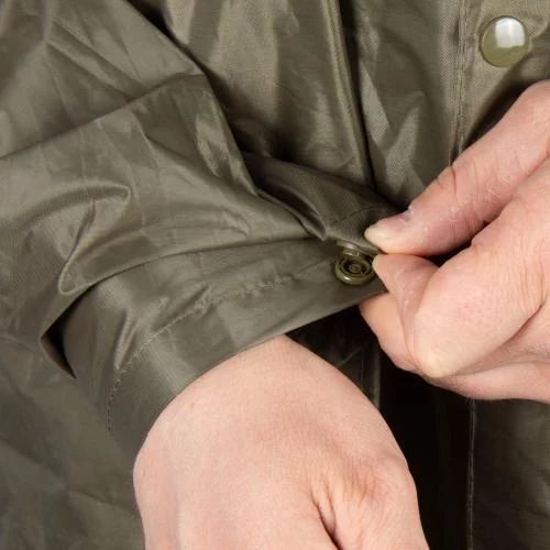 Дощовик тактичний Mil-Tec непромокний антидощ S Regenmantel Pes/pvc Olive (10625201-902-S) 10625201-902-S фото