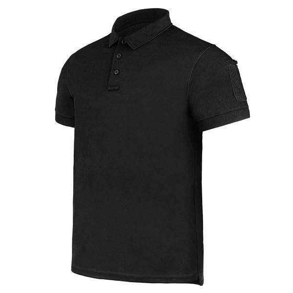 Футболка Mil-Tec швидкосохнуча S Tactical Quick Dry Poloshirt Black (10961002-902-S) 10961002-902-S фото