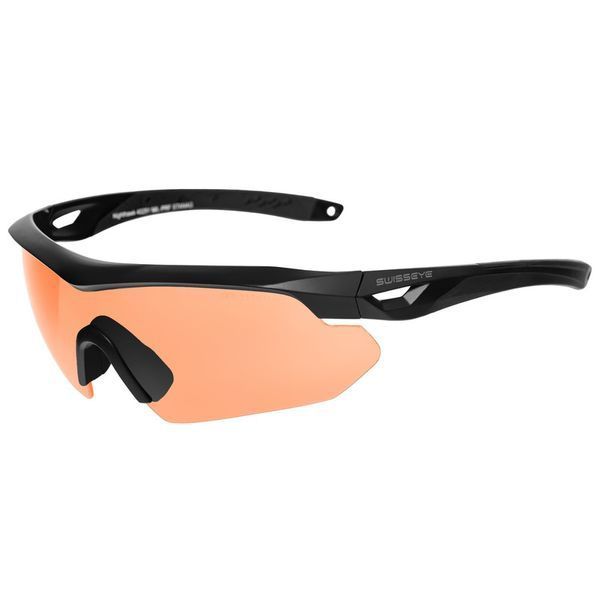 Окуляри тактичні Mil-Tec SWISS EYE Балістичні Із змінними лінзами Чорні TACT.BRILLE SWISS EYE NIGHTHAWK SCHWARZ (15624622) 15624622 фото