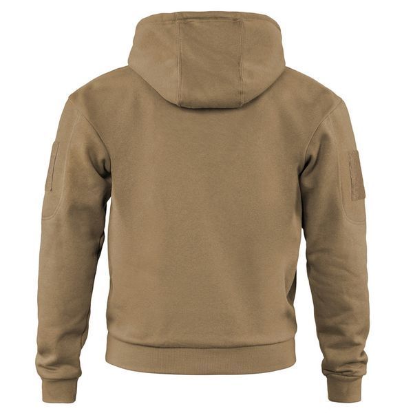 Кофта тактична Mil-Tec худі Tactical Hoodie 2XL Dark Coyote (11472319-906-XXL) 11472319-906-XXL фото