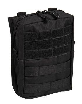 Підсумок тактичний Mil-Tec Чорний MOLLE BELT POUCH LG SCHWARZ (13487102) 13487102 фото