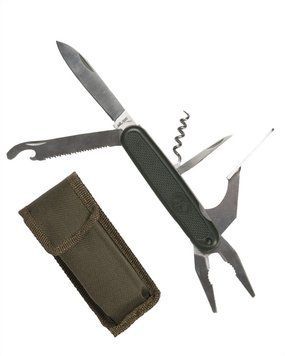 Мультитул тактичний Mil-Tec 6 предметів Олива BW POCKET TOOL OLIV (15406000) 15406000 фото