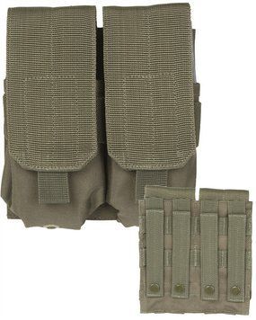 Підсумок тактичний Mil-Tec Для магазинів M4/M16 Подвійний Олива MAG.TASCHE M4/M16 DOUBLE OLIV (13496601) 13496601 фото