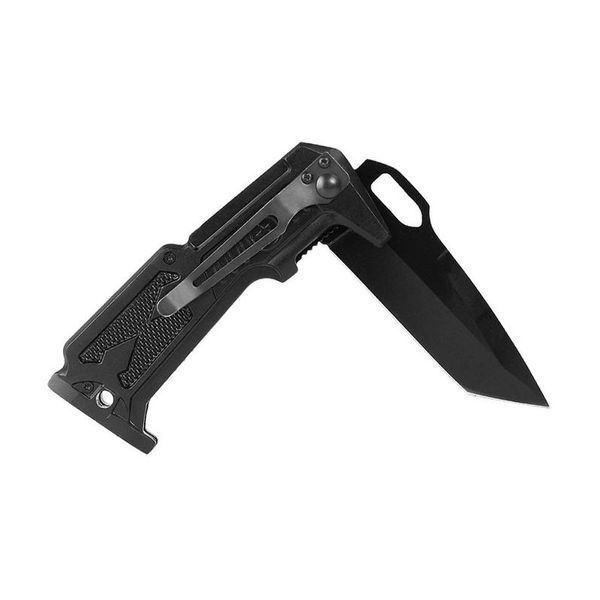 Ніж складний тактичний Mil-Tec Поліцейський Чорний EINHANDMESSER 'POLICE' (15312000) 15312000 фото