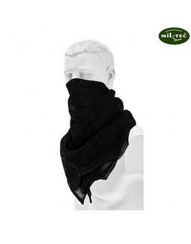 Шарф тактичний Mil-Tec Сітка маcкувальна 190х90см NETZSCHAL PES SCHWARZ (12625002) 12625002 фото