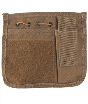 Підсумок для магазинів Mil-Tec Подвійний Койот MOLLE ADMIN POUCH COYOTE (13486005) 13486005 фото