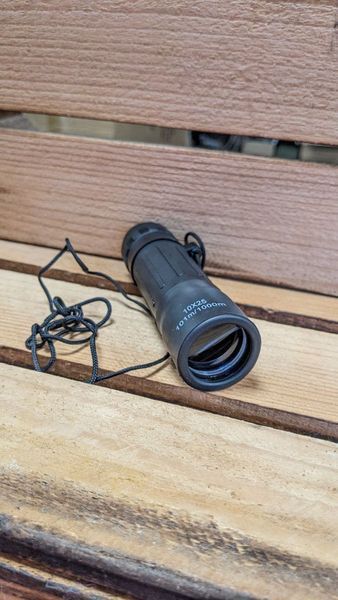 Монокль тактичний Mil-Tec з чохлом Десятикратний Чорний FERNGLAS MONOKULAR 10X25 SCHWARZ (15705002) 15705002 фото