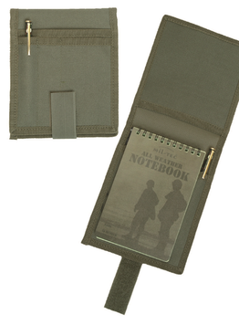 Чохол для блокнота А6 Тактичний Mil-Tec Олива BW MELDEBLOCKTASCHE OLIV (15982001) 15982001 фото