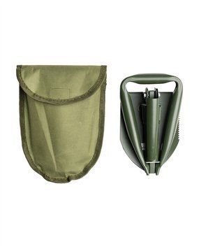 Лопата складана Mil-Tec саперна Small Trifold Shovel With Pouch Olive (15525501) 15525501 фото