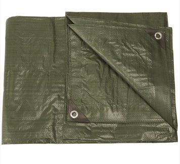 Тент тактичний Mil-Tec 190х300СМ Олива ABDECKPLANE 190X300 CM (14240001) 14240001 фото