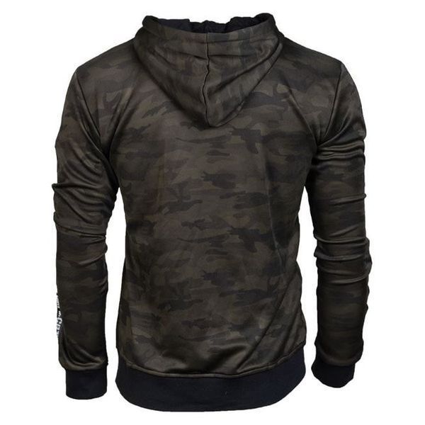 Кофта тактична Mil-Tec Tactical Hoodie Training Zipper 2XL Woodland (11446120-906-2XL) 11446120-906 фото